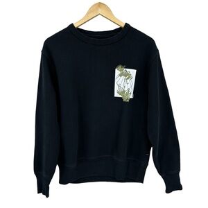 RAG & BONE Sweatshirt Graphic Crewneck Black